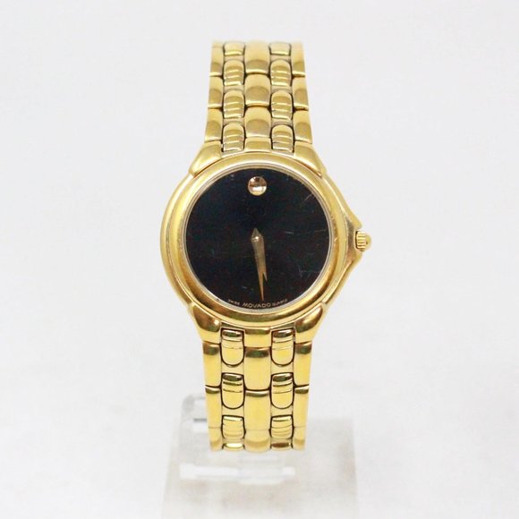 MOVADO Gold Tone Stainless Steel Chain Link Watch item #40382